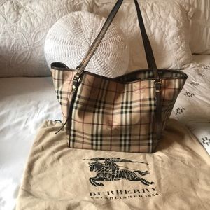 Authentic Burberry Tote